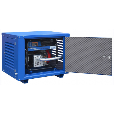 Бензиновый генератор ТСС SGG 7000 E3A в кожухе с АВР Бензиновый генератор ТСС SGG 7000 E3A в кожухе с АВР