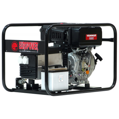 Дизельный генератор EuroPower EP 6000 TDE с АВР Дизельный генератор EuroPower EP 6000 TDE с АВР