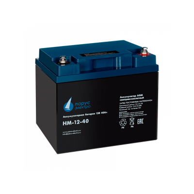 АКБ Парус электро HM-12-40 АКБ Парус электро HM-12-40