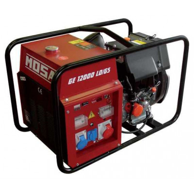 Дизельный генератор Mosa GE 12000 LD/GS Дизельный генератор Mosa GE 12000 LD/GS