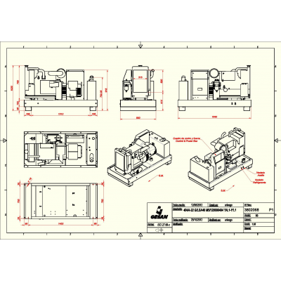 Дизельный генератор Gesan DPB 25 E с АВР Дизельный генератор Gesan DPB 25 E с АВР