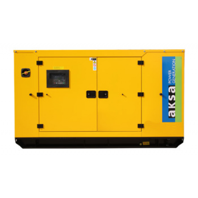 Дизельный генератор Aksa APD70BD в кожухе Дизельный генератор Aksa APD70BD в кожухе