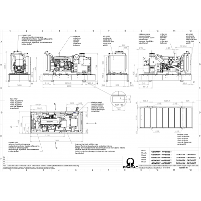 Дизельный генератор Pramac GSW 415 V AUTO Дизельный генератор Pramac GSW 415 V AUTO