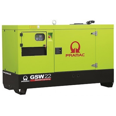 Дизельный генератор Pramac GSW 22 Y 1 фаза с АВР Дизельный генератор Pramac GSW 22 Y 1 фаза с АВР