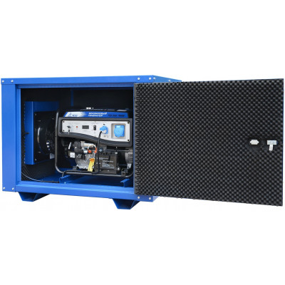 Бензиновый генератор ТСС SGG 7000E в кожухе МК-1 Бензиновый генератор ТСС SGG 7000E в кожухе МК-1