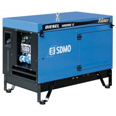 Дизельный генератор SDMO DIESEL 10000 E AVR SILENCE с АВР Дизельный генератор SDMO DIESEL 10000 E AVR SILENCE с АВР