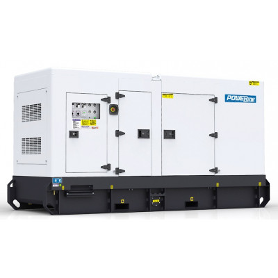 Дизельный генератор PowerLink GMS200C в кожухе с АВР Дизельный генератор PowerLink GMS200C в кожухе с АВР