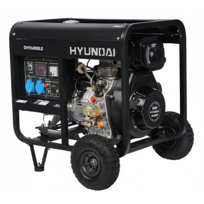 Дизельный генератор Hyundai DHY 6000LE с АВР Дизельный генератор Hyundai DHY 6000LE с АВР