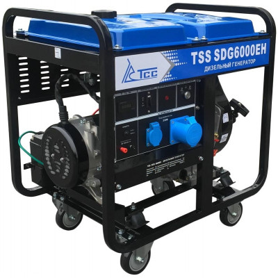 Дизельный генератор ТСС SDG 6000EH с АВР Дизельный генератор ТСС SDG 6000EH с АВР