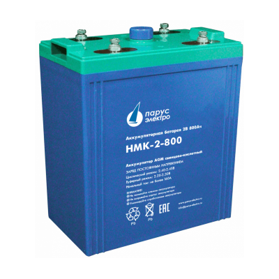 АКБ Парус электро HMK-2-800 АКБ Парус электро HMK-2-800