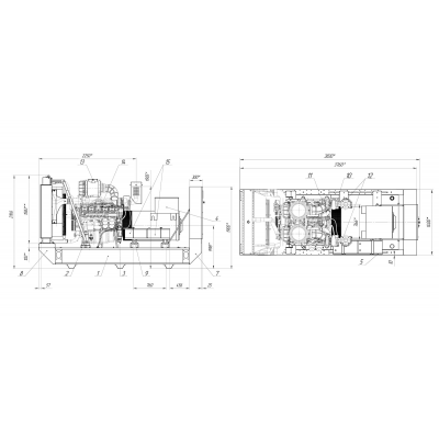 Дизельный генератор ПСМ ADDo-500 с АВР Дизельный генератор ПСМ ADDo-500 с АВР