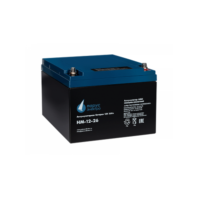 АКБ Парус электро HM-12-26 АКБ Парус электро HM-12-26