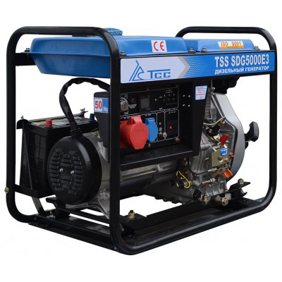 Дизельный генератор ТСС SDG 5000 E3 с АВР Дизельный генератор ТСС SDG 5000 E3 с АВР
