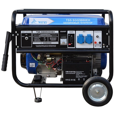 Бензиновый генератор ТСС SGG 5000 EH (новая модель) Бензиновый генератор ТСС SGG 5000 EH (новая модель)