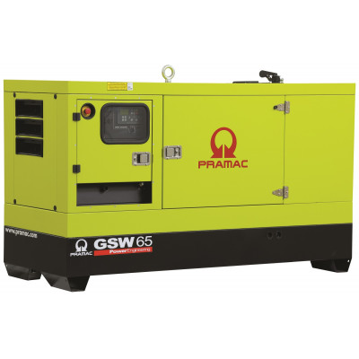Дизельный генератор Pramac GSW 65 P в кожухе с АВР Дизельный генератор Pramac GSW 65 P в кожухе с АВР