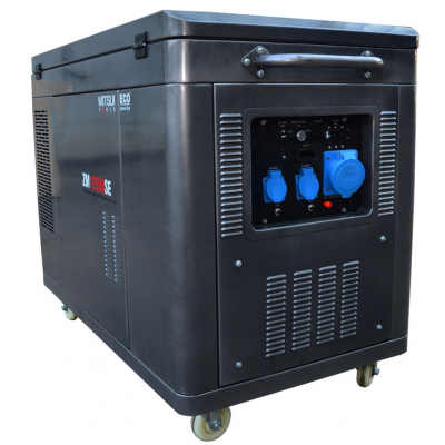 Бензиновый генератор Mitsui Power ZM 12500 SE в кожухе Бензиновый генератор Mitsui Power ZM 12500 SE в кожухе