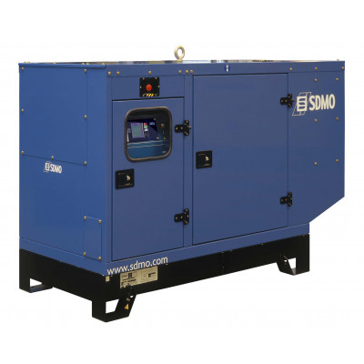 Дизельный генератор SDMO J77K в кожухе с АВР Дизельный генератор SDMO J77K в кожухе с АВР