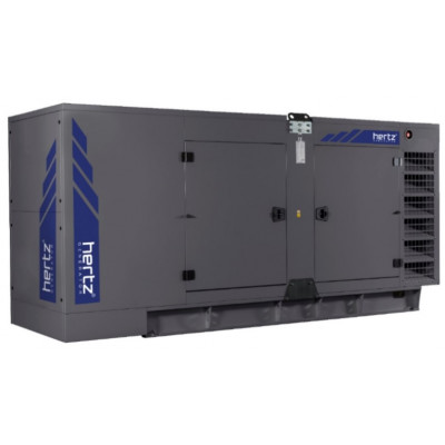 Дизельный генератор Hertz HG 330 DL в кожухе с АВР Дизельный генератор Hertz HG 330 DL в кожухе с АВР