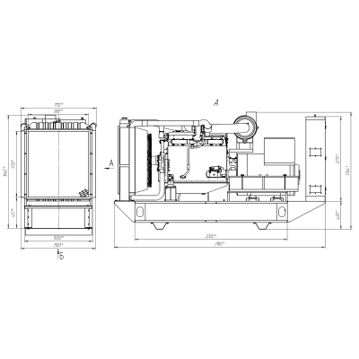 Дизельный генератор ПСМ ADDo-250 в контейнере Дизельный генератор ПСМ ADDo-250 в контейнере