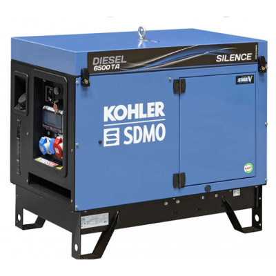 Дизельный генератор SDMO DIESEL 6500 TA SILENCE C5 с АВР Дизельный генератор SDMO DIESEL 6500 TA SILENCE C5 с АВР