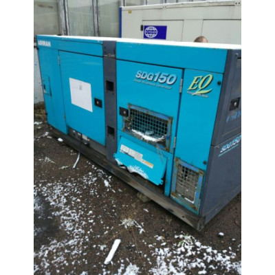 БУ дизельный генератор Airman sdg150 в кожухе БУ дизельный генератор Airman sdg150 в кожухе