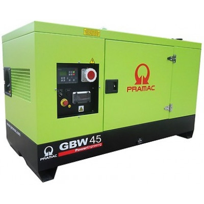 Дизельный генератор Pramac GBW 45 Y в кожухе Дизельный генератор Pramac GBW 45 Y в кожухе