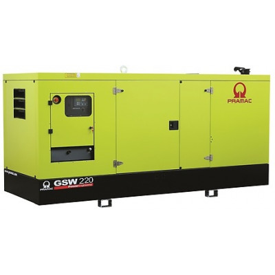 Дизельный генератор Pramac GSW 220 P в кожухе с АВР Дизельный генератор Pramac GSW 220 P в кожухе с АВР