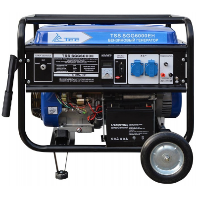 Бензиновый генератор ТСС SGG 6000 EH (новая модель) Бензиновый генератор ТСС SGG 6000 EH (новая модель)