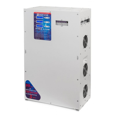 Стабилизатор напряжения Энерготех OPTIMUM+ 5000х3 Стабилизатор напряжения Энерготех OPTIMUM+ 5000х3