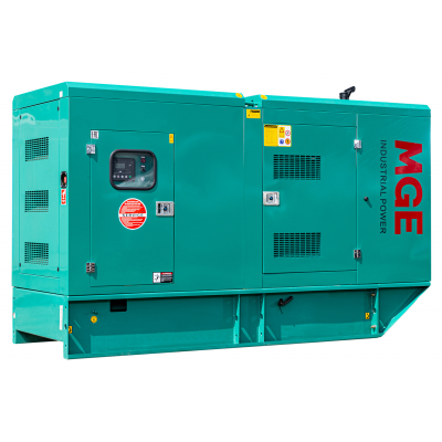 Дизельный генератор MGE P100CS в кожухе с АВР Дизельный генератор MGE P100CS в кожухе с АВР