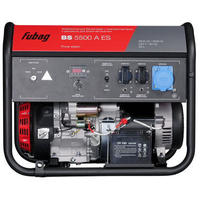 Бензиновый генератор Fubag BS 5500 A ES с АВР Бензиновый генератор Fubag BS 5500 A ES с АВР