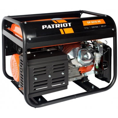 Бензиновый генератор PATRIOT GP 6510AE Бензиновый генератор PATRIOT GP 6510AE