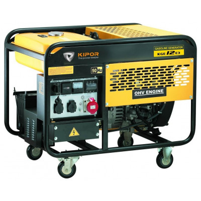 Бензиновый генератор Kipor KGE 12 E3 с АВР Бензиновый генератор Kipor KGE 12 E3 с АВР