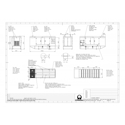Дизельный генератор Pramac GSW 830 DO в кожухе Дизельный генератор Pramac GSW 830 DO в кожухе