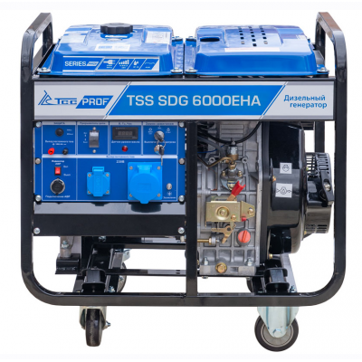 Дизельный генератор ТСС SDG 6000EHA с АВР Дизельный генератор ТСС SDG 6000EHA с АВР