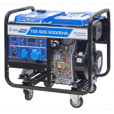 Дизельный генератор ТСС SDG 6000EHA с АВР Дизельный генератор ТСС SDG 6000EHA с АВР