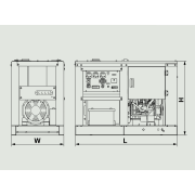 Yanmar YEG 150 DTHS-5B