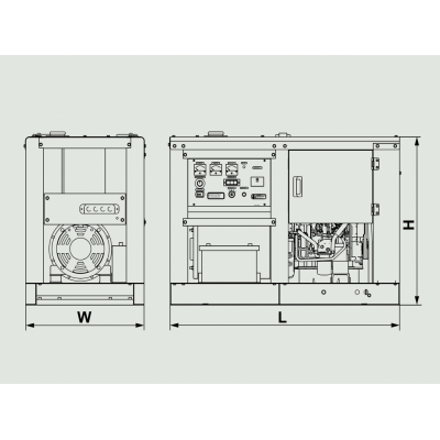 Дизельный генератор Yanmar YEG 150 DTHS-5B Дизельный генератор Yanmar YEG 150 DTHS-5B