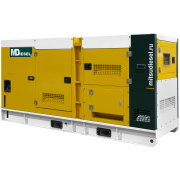 MitsuDiesel МД АД-300С-Т400-2РКМ29 в шумозащитном кожухе с АВР