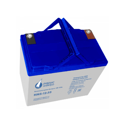 АКБ Парус электро HMS-12-55 АКБ Парус электро HMS-12-55