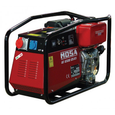Дизельный генератор Mosa GE 6500 DS/GS Дизельный генератор Mosa GE 6500 DS/GS