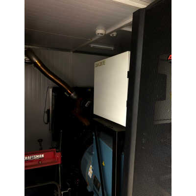 БУ дизельный генератор Gesan DJA 200 E в контейнере на шасси БУ дизельный генератор Gesan DJA 200 E в контейнере на шасси