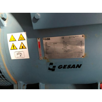 БУ дизельный генератор Gesan DJA 200 E в контейнере на шасси БУ дизельный генератор Gesan DJA 200 E в контейнере на шасси