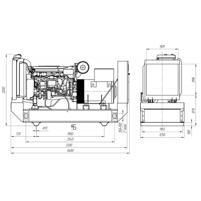 Дизельный генератор ПСМ ADV-360 Дизельный генератор ПСМ ADV-360