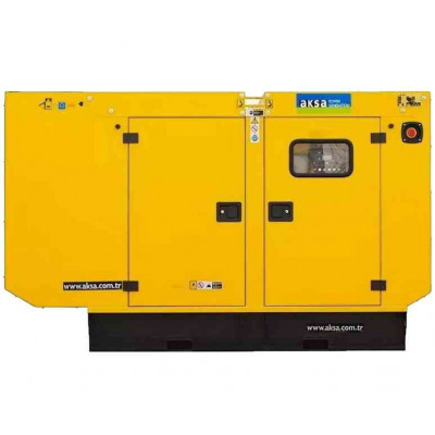 Дизельный генератор Aksa APD 33C в кожухе Дизельный генератор Aksa APD 33C в кожухе