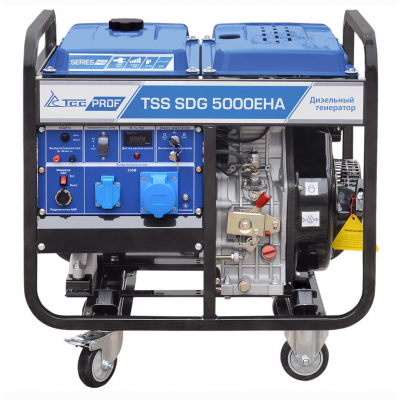 Дизельный генератор ТСС SDG 5000EHA с АВР Дизельный генератор ТСС SDG 5000EHA с АВР