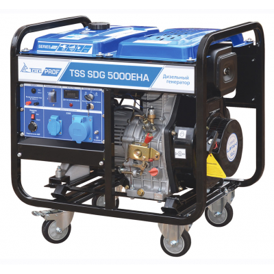 Дизельный генератор ТСС SDG 5000EHA с АВР Дизельный генератор ТСС SDG 5000EHA с АВР