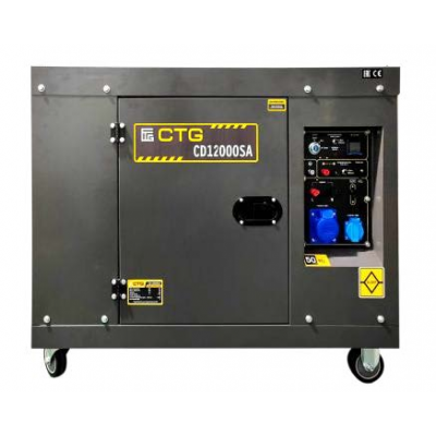 Дизельный генератор CTG CD12000SA с АВР Дизельный генератор CTG CD12000SA с АВР