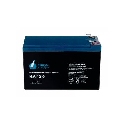АКБ Парус электро HM-12-9 АКБ Парус электро HM-12-9