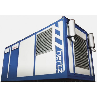 Дизельный генератор Hertz HG 550 BC в кожухе Дизельный генератор Hertz HG 550 BC в кожухе